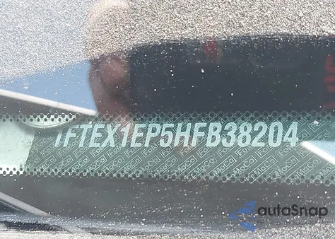 2017 Ford F-150 Xl from USA, damaged, VIN 1FTEX1EP5HFB38204